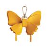 Elegant PU Leather Butterfly Bag Charm Keychain Accessory For Women Stylish Purse Decors Bags Pendant