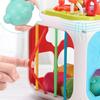 7-in-1 Interactive Activity Cube , Montessori Sensory & Educational Toy for 1 2 3 Year Old Boys Girls, Multicolor