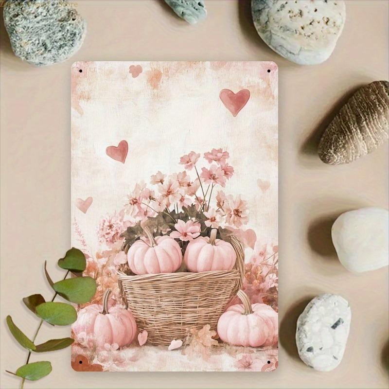 2D Decorative Iron Metal Tin Sign with Classic Pattern and Protective Surface Coating Ideal for Home or Business Decor