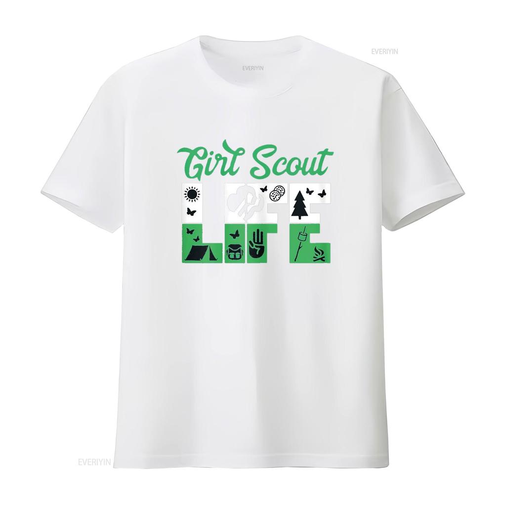 Vivay Scout Cookie Girl Life Troop Leader Momlife Unisex T Shirt For S Vintage Washed Comfortable Streetwear Breathable