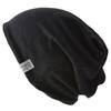 CHARM Chłodny Len Wyprodukowano w Japonii Szyja Duży Jednolity Kolor Czapka 3-w-1, [Jeden Rozmiar/Czarny] Ocieplacz/Opaska na Głowę, Unisex, 100% Len, Oddychający, Cienki, Unisex,