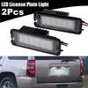 2x LED Number License Plate Lights For VW Lupo 1998-2005/Scirocco 2008 For Passat B6 3c Limousine 2005-2010 K3U7