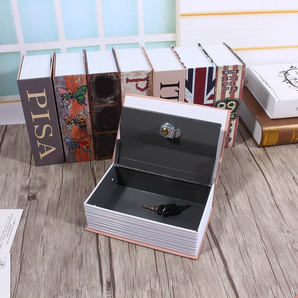 Dictionary Book Secret Safe Security Box Money Cash Jewelry Lock Box (LOVE Type)