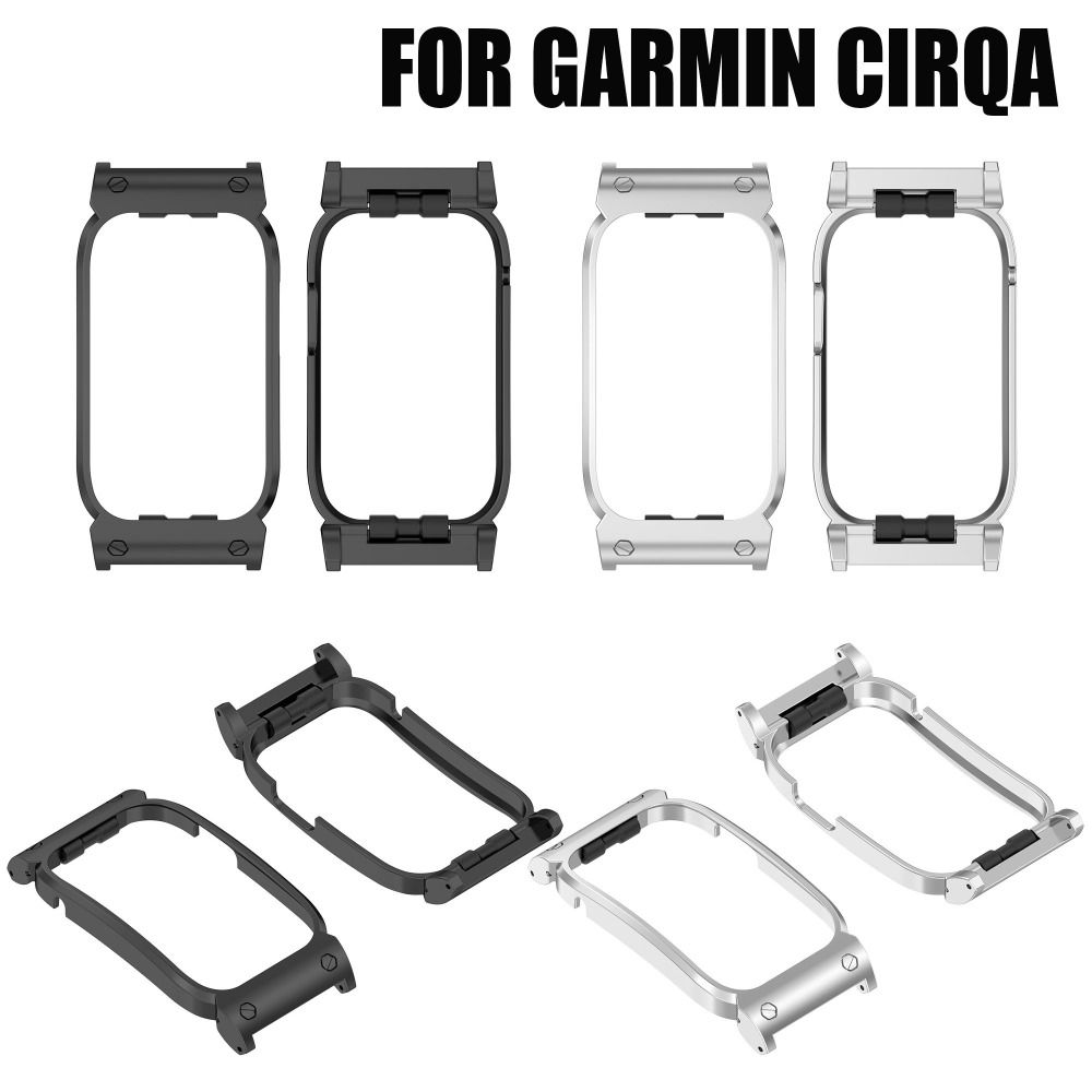 Zinc Alloy Protective Case Frame Watchband Connector for Garmin CIRQA Smart Band Accessories