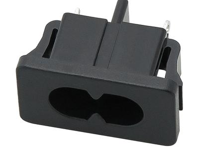 AC-Steckdose Acht für Gehäuse - Verriegelung