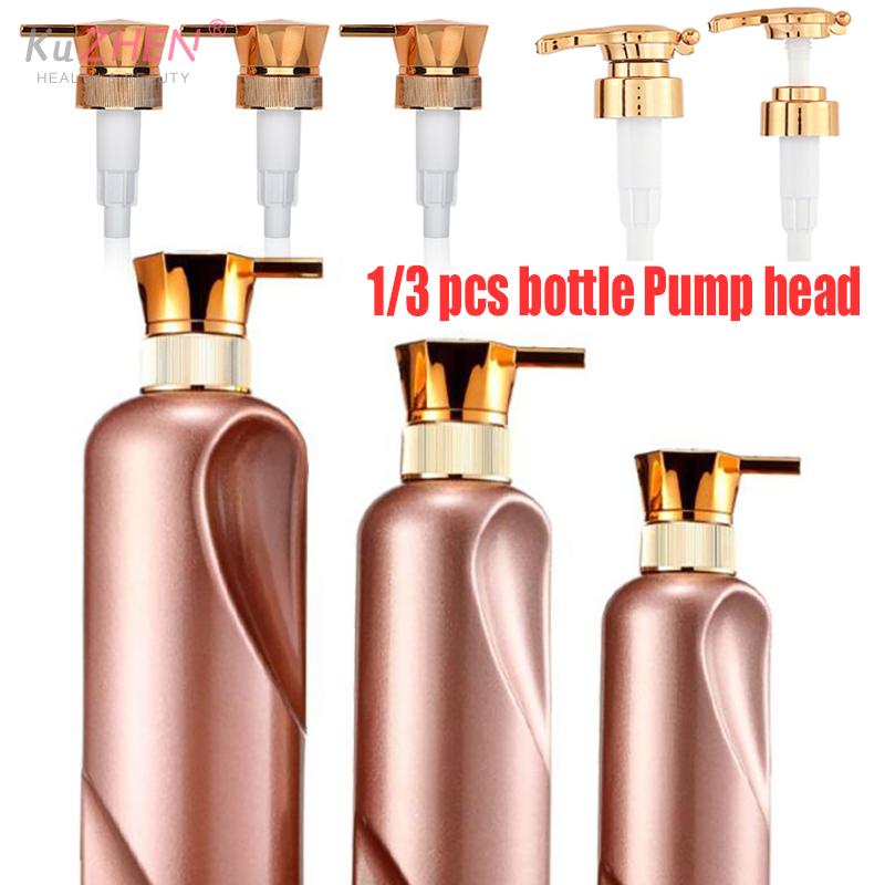 1/3 PCS Plastic Soap Pump Liquid Dispenser Head Push Type With 32 Thread Bath Bottle Press Nozzle Lotion Tube For Bath Accessory
