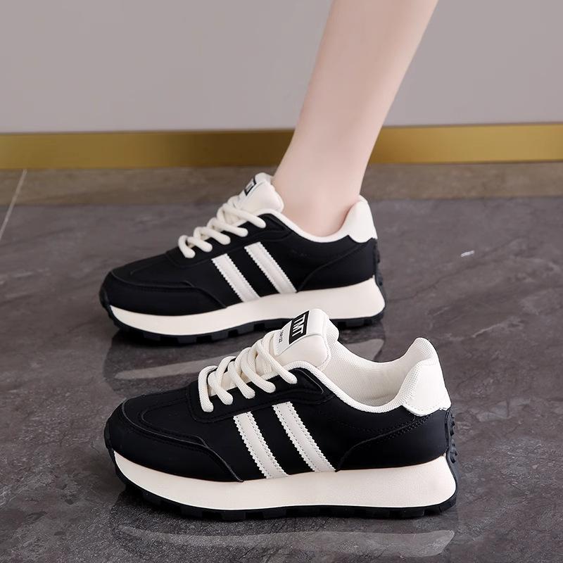 Yang Mi s black sneakers women s small size running shoes autumn 2 new 35 чёрный