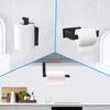 Adhesive Toilet Paper Holder Kitchen Roll Towel Rack Napkin Dispenser Absorbent Stand Tissue Hanger Bathroom Accessories