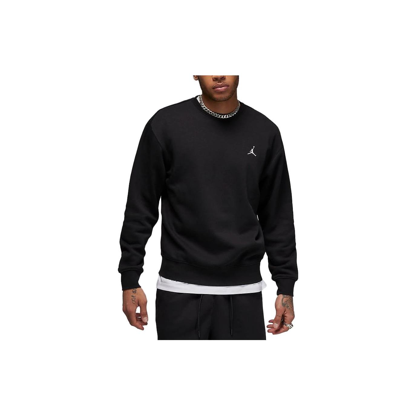 

New Nike Essentials Fleece Crew Neck Pullover Sweatshirt FJ7776-010 M