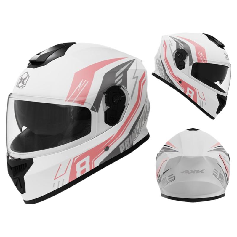 Motorcycle Helmet Men's Warm Winter Locomotive Double Lens Electric Vehicle Women's Cycling Four Seasons Full Helmet