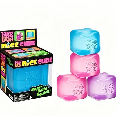 Nee Nice Cube Sensory Cube, Anti-Stress Tool for Anxiety and Focus, Desktop Sensory Cube for Adults and Kids