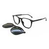 Men EyeGlasses Asian Fit 1882 G C With Clip On 807 uC