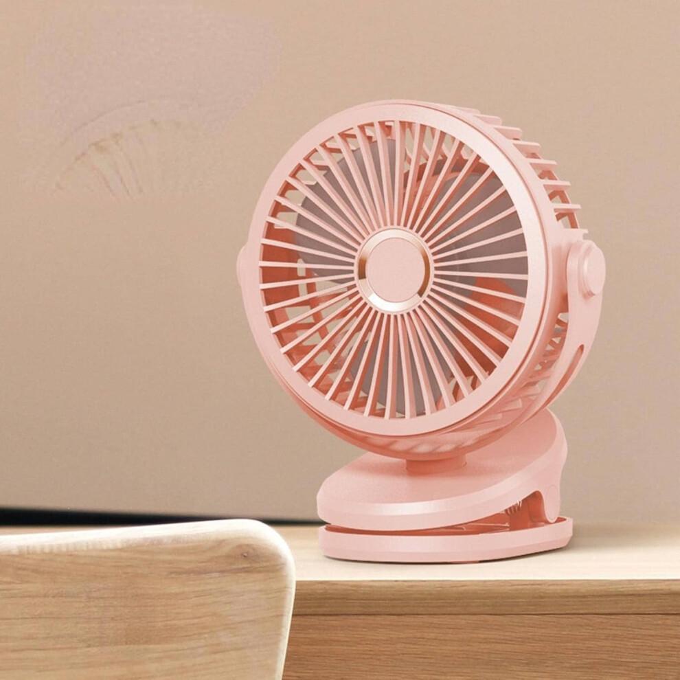 NA Clip Fan USB Fan Desktop Electric Fan Mini Car Fan Mute Rechargeable Small Fan Handheld Fan
