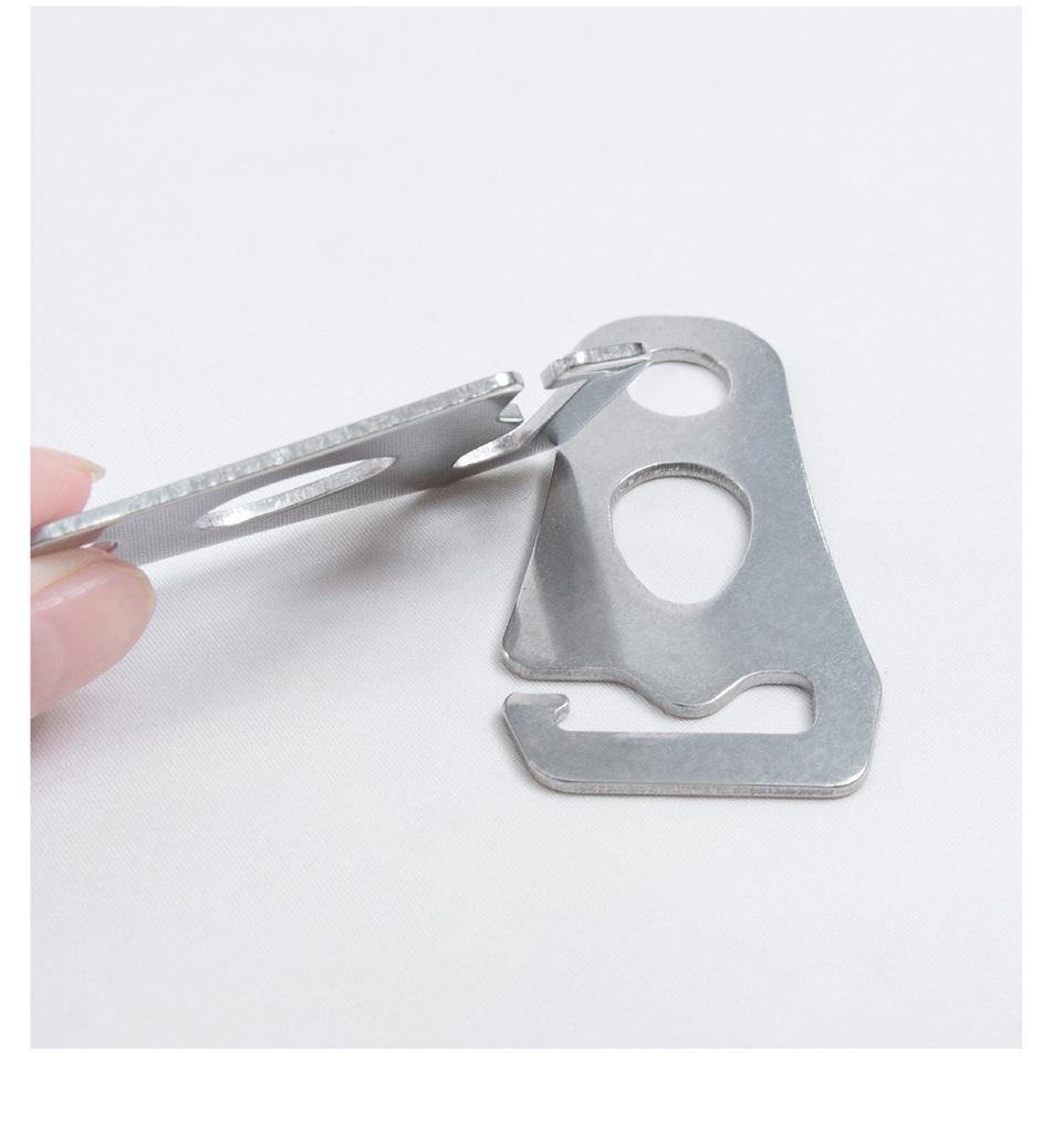 Cord Tightener Tent Wind Rope Buckle Tie Down Rope Carabiner Clip Fastener CampTent Guyline Rope Buckle Fastener Rope Tensioner