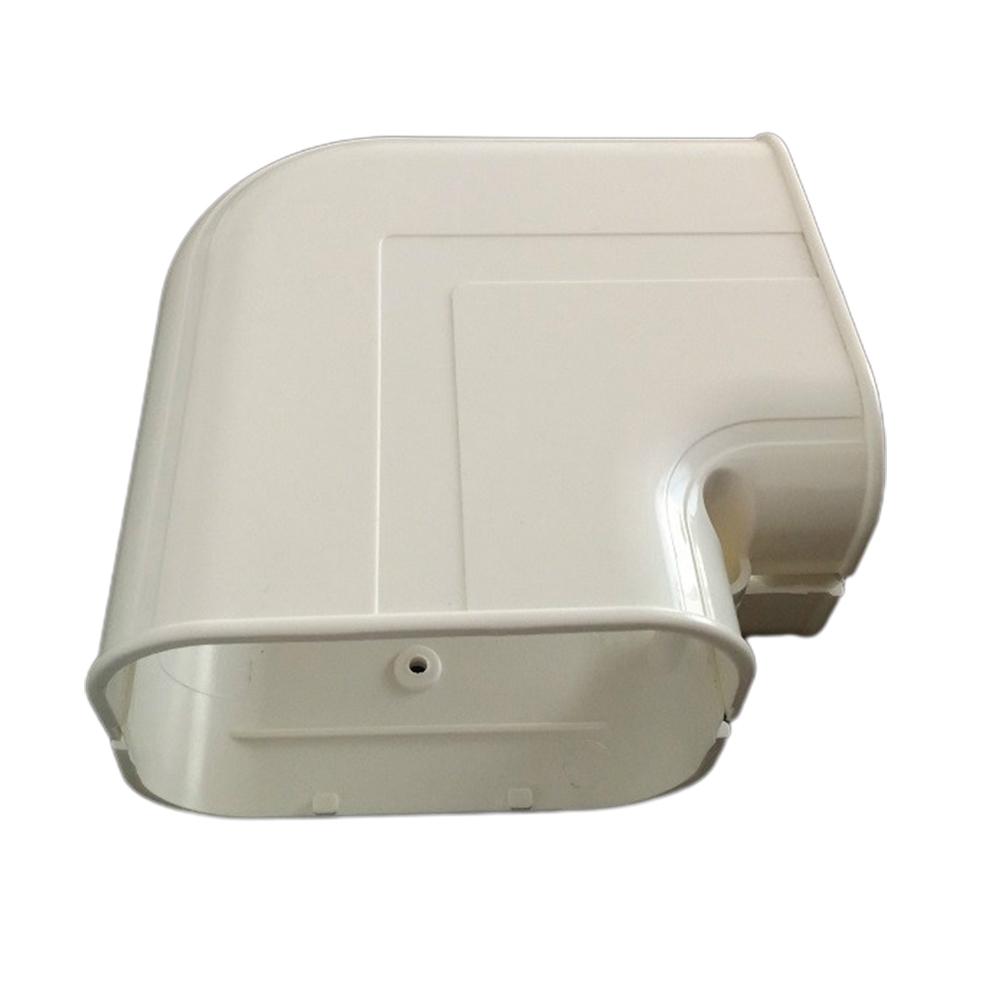 PVC Central Air Conditioning Decorative Cover Tube Wire Connection Casing Suitable for 3 6P AC Reliable Performance