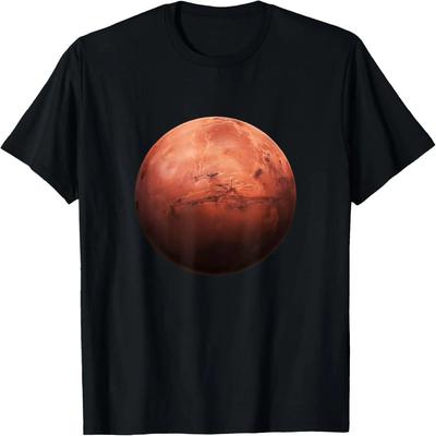 Saturn Thin Line Graphic Design Planet System Universe T-Shirt