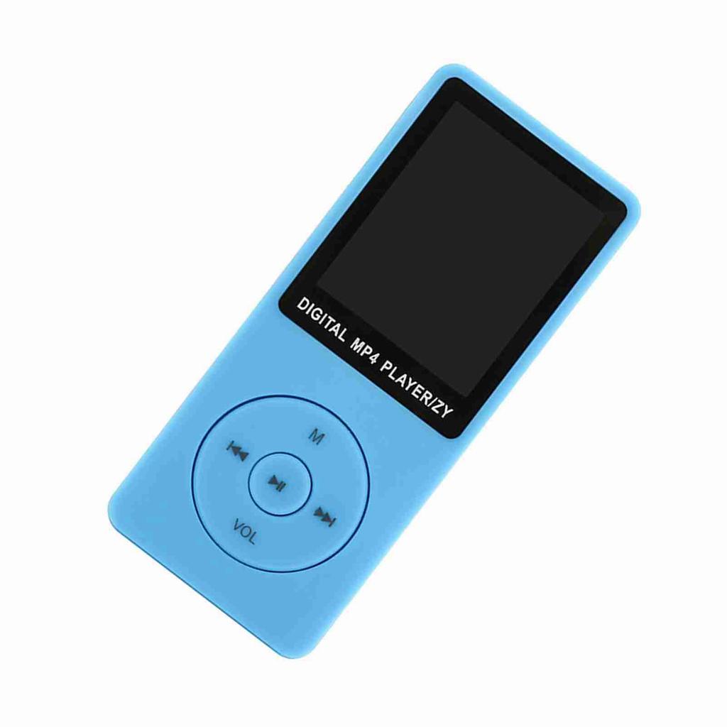 MP4 Player 1.8in Screen Ultra Slim Plug In Rechargeable Portable Music Player for Entertainment Learning