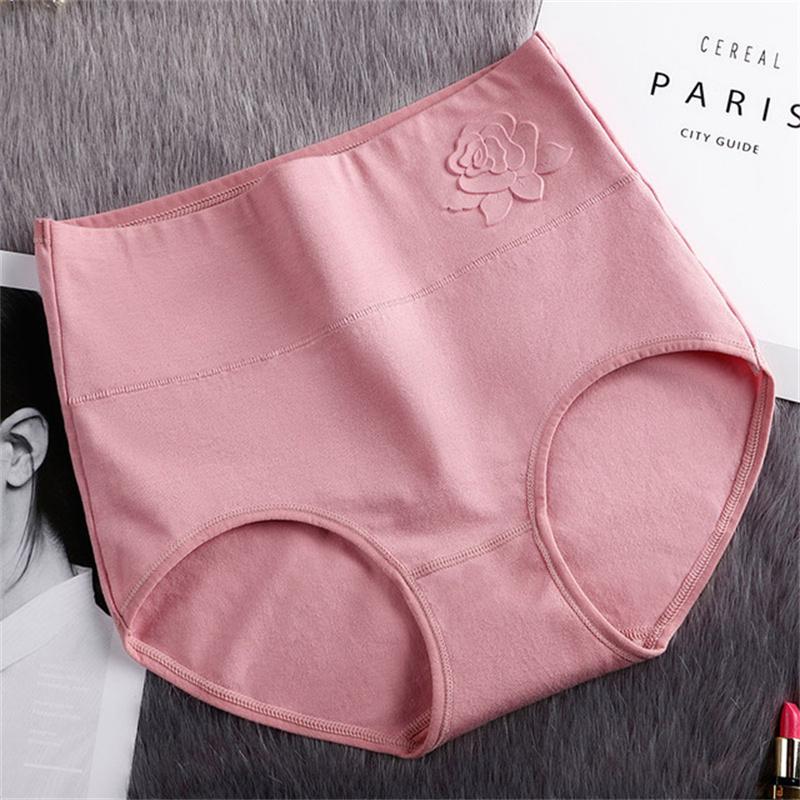 Women's Underwear High Waist Panties Sexy Large Size Cotton Women's Panties