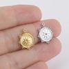 My Shape 5 pcs Small Sun Charms DIY Summer Anklets Bracelet Necklace Stainless Steel Pendants for DIY Jewelry Making