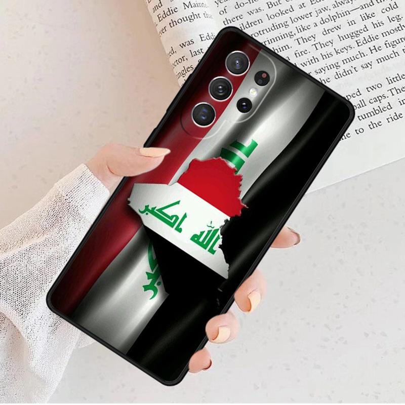 Iraq Flag Phone Case For Samsung Galaxy S25 S23 S30 S8 S21 S20 FE S24 S22 Note 10 20 S8 Plus lite Ultra