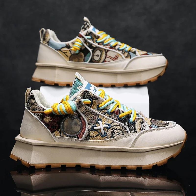 Fashion 2025 new Shoes For men Sneakers Male casual Mens Shoe tenis Luxury shoes Trainer Race Breathable Shoes fashion loafers running