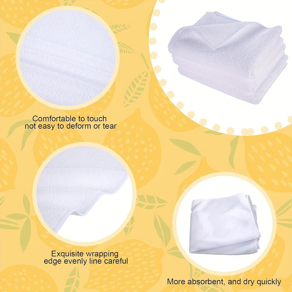 Premium Microfibre Kitchen Towel 3 Pieces Sublimated Blank Towel Multifunctional Dish Towel for Cleaning Dust Rags