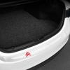1 szt. Przezroczysta 3D Naklejka Ochronna na Emblemat Bagażnika Samochodowego Dla Citroen C4 C3 C5 C1 C2 Berlingo Celysee Cactus Picasso Aircross