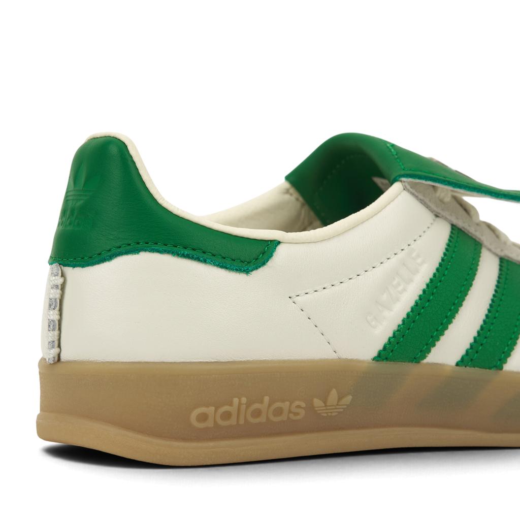 Foot Industry x adidas Gazelle Indoor Off White Yeşil Unisex Spor Ayakkabı Krem ID3518