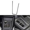 Carbon Fiber Interior Gear Shifter Side Frame Trim For VW Golf 8 MK8 GTI