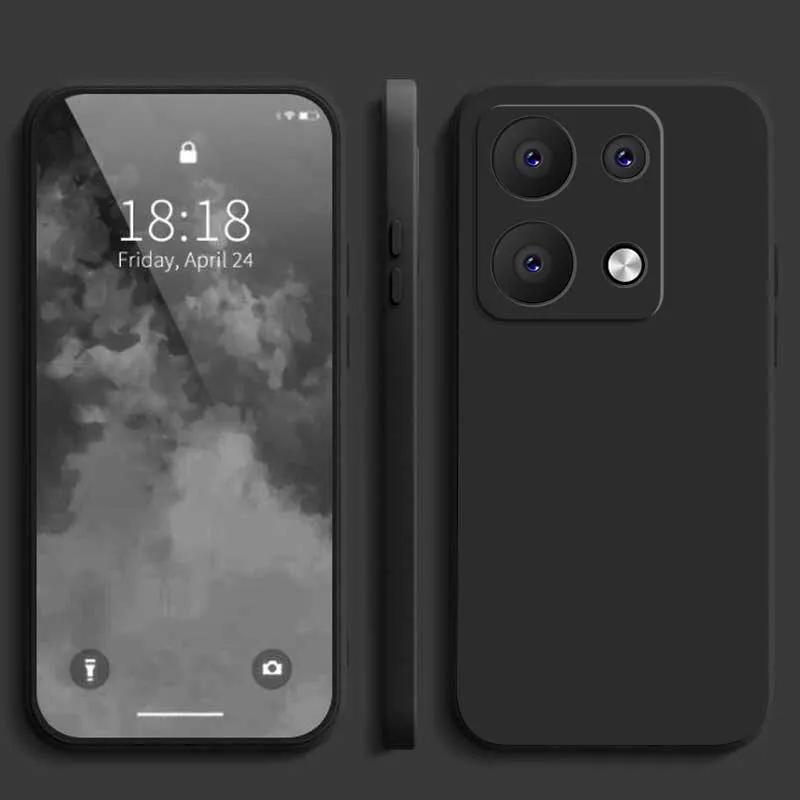 

Чехол для Xiaomi Redmi Note 14S 14 13 Pro Plus 11 Pro 12 11S 10 Pro 9 10s Redmi 14C A5 A4 A3 13C 12C A2 10C противоударный чехол Poco X7 Pro X6 M6 X5 X3 Redmi Note 10S чёрный