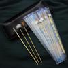 2/3Pcs Goose Feather Earpick Wax Remover Curette Adult Bamboo Handle Ear Dig Tools Spoon Cleaner Stick Health Care Ear Cleaner