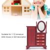 1:12 Doll House Miniature Sitting Room Dressing Table Dollhouse Decoration AccessoriesDressing Table Model