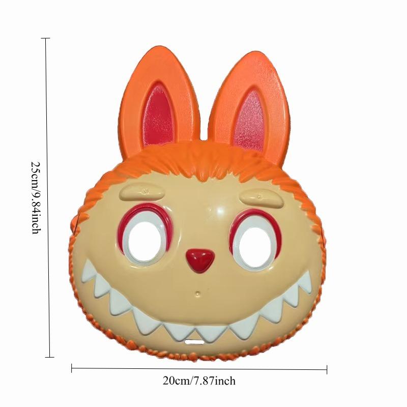 1 buc mască de pânză Rab la mare căutare Halloween cos recuzită costumare pânză luminoasă mască petrecere elfi