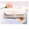 Portable New Style Leather Glasses Case Soft Bag Fashionable Trendy Sunglasses Single Buckle PVC Leather DS-05