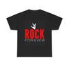 Herren- und Damen-T-Shirts Rock Forever Grafik