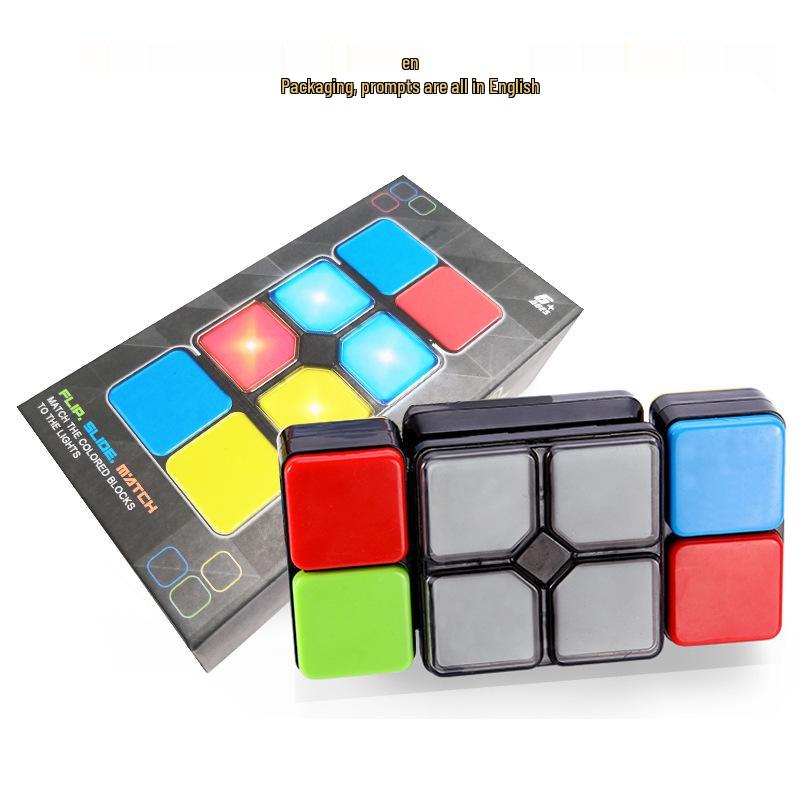 Cross-Border Music Magic Cube Flipslide Handheld Game