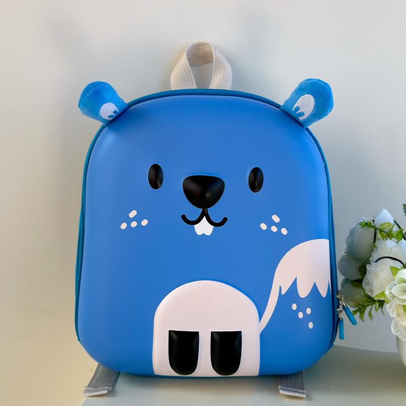 Adorable Lightweight Backpack For Kids With Cute Squirrel Print Perfect For School