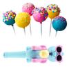 21cm Lollipop Oppbevaringsetui Søt Dyreformet Morsom Lollipop Robot Holder for Gutter Jenter Blå