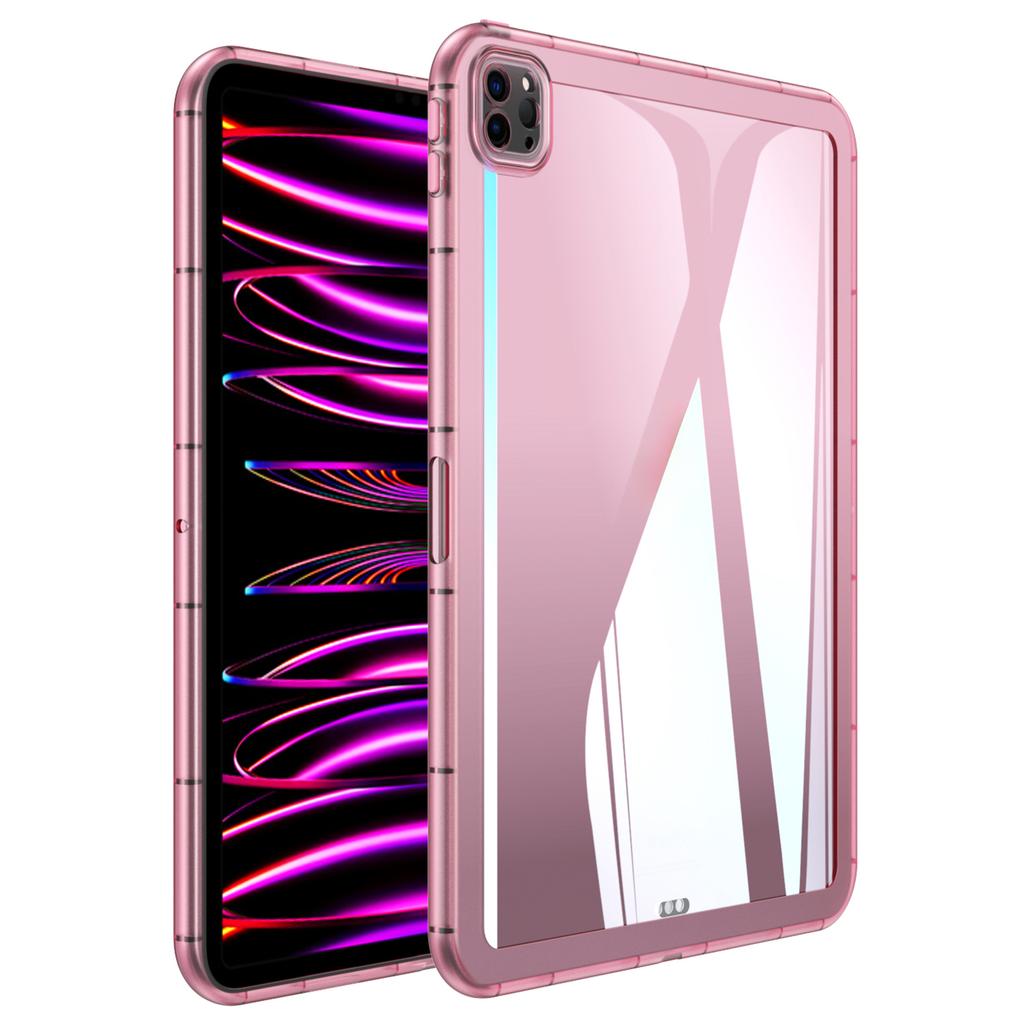 For iPad Pro 13 (2024) Case TPU Transparent Back Protective Tablet Cover