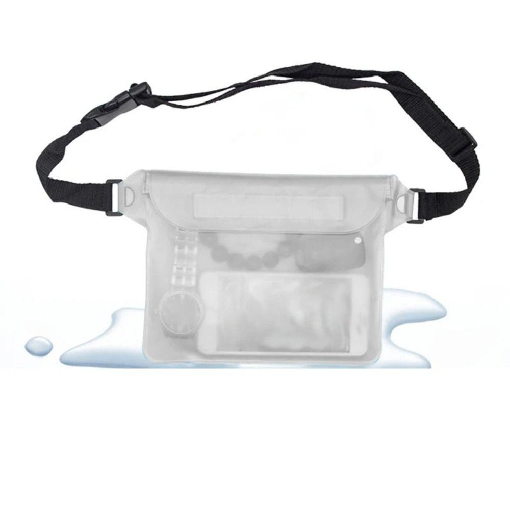 Touch Screen Swimming Waterproof Waist Pack PVC Diving Shoulder Waist Pack Bag New Swimming Bags