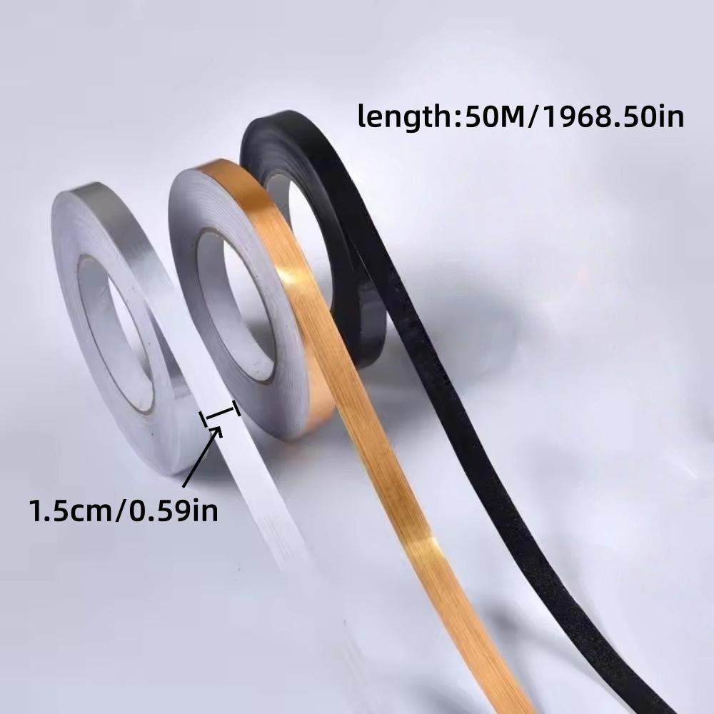 1pc 0.59inX1968.50in Ceramic Floor Wall Seam Sealant Tape Floor Seam Sticker Decor Adhesivel Tile Floor Tape Sticker Home Decor