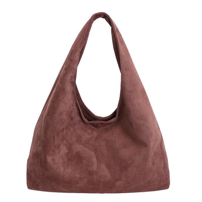 Vintage Underarm Bag Women's Commuter Shoulder Bag Large Capacity Tote Bag