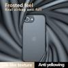 16E Case for iPhone 16E Matte Clear Phone Cover for iPhone 16 E SE 4 16e Acrylic PC + TPU Thin Shockproof Bumper Shell