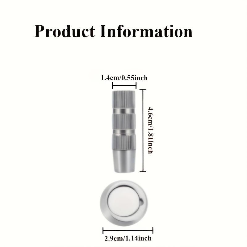 Neue unsichtbare Türstopper Magnetische Türfang, Versteckte Saug-Türstopper Wandschutz Ultra-dünner Boden-Türhalter Stoppt