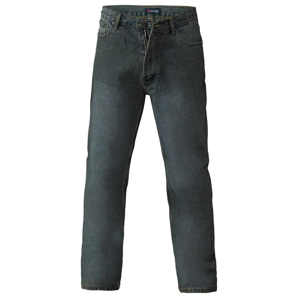 Duke Mens D555 Rockford Denim Comfort Jeans