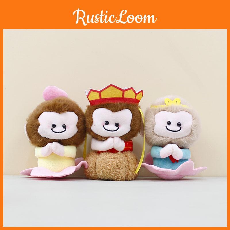 Wukong Sun Delightful Plush Toy Keychain Soft And Cuddly Monkey Accessory Bag