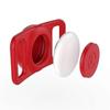 Locator Case, Pet Silicone Locator Loss Prevention Tracker Waterproof Protective Case, Red