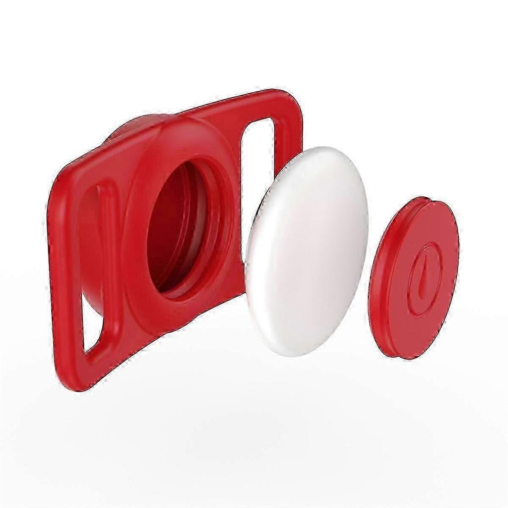 Locator Case, Pet Silicone Locator Loss Prevention Tracker Waterproof Protective Case, Red