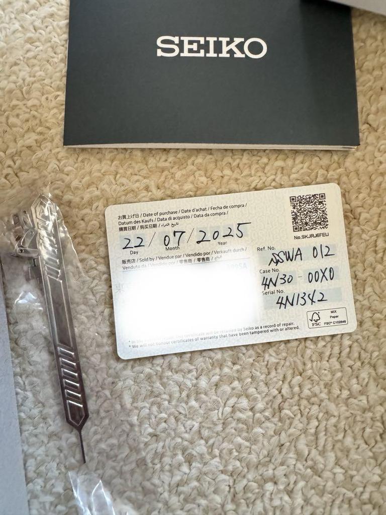 [USED] SEIKO Rukia SSWA012