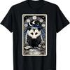 Opossum Tarotkarte Straßenkatze Hexerei Gothic Opossum T-Shirt